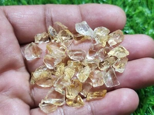 38 Pcs Lot Yellow Citrine Size 9-11 mm Loose Gemstone Jewelry For Making - Picture 1 of 5
