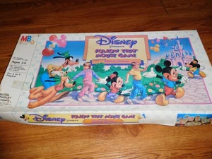 Juego Disney Follow That Mouse Milton Bradley #4726 1986 Mickey Mouse Completo - Imagen 1 de 15