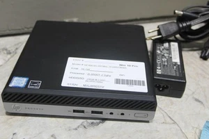 HP ProDesk 400 G5 Mini Desktop i5-9500T 2.2GHz 16GB RAM 256GB SSD WiFi W10P - Afbeelding 1 van 12