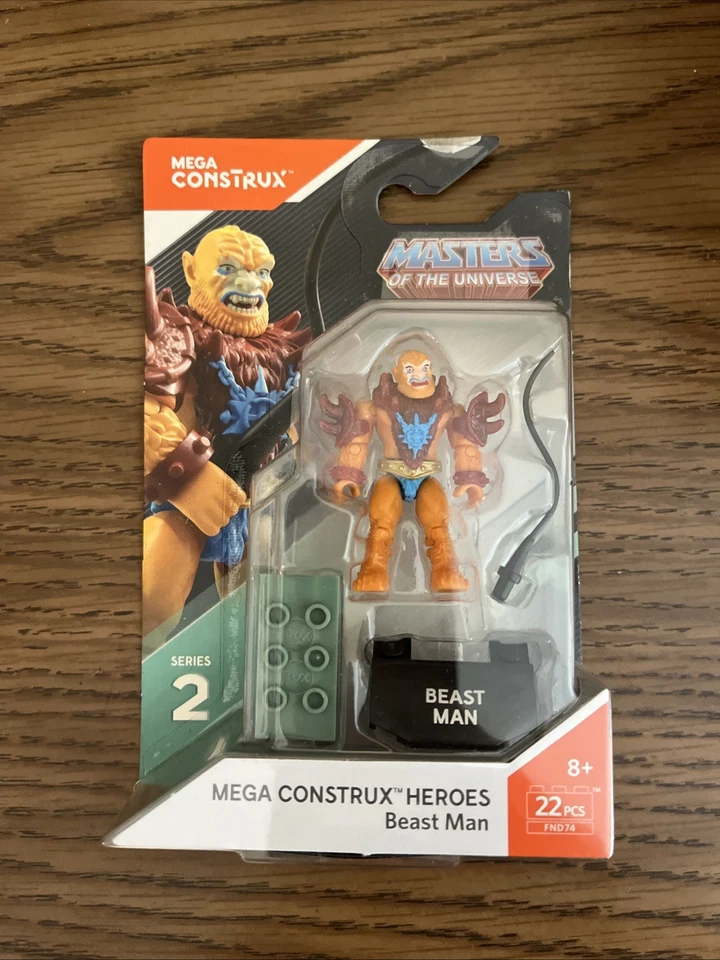 Masters of the Universe Mega Construx Hero's Beast Man серия 2 - Изображение 1 из 1