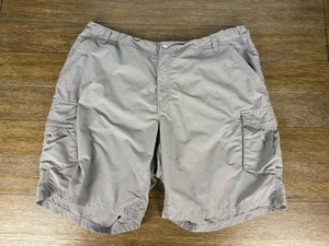 REI Cargo Pocket Shorts Womens Size 24W Grey Nylon Utility Hiking - Picture 1 of 10