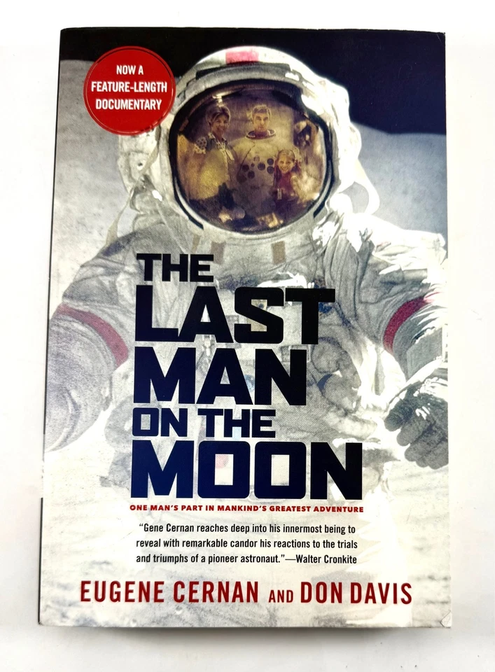 The Last Man on the Moon by Donald Davis & Eugene Cernan ( 2000, First Edition ) - Image 1 of 4