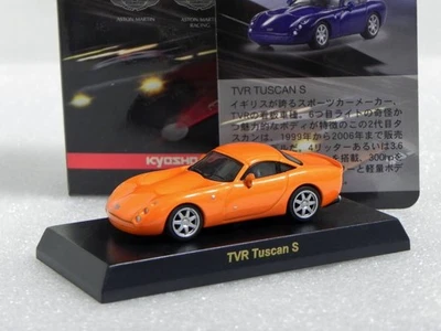 Kyosho 1/64 British Sports Car Collection TVR Tuscan S Orange - Photo 1/3