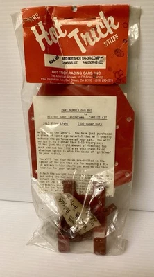 The Hot Trick Stuff 1/10 RED HOT SHOT Train-DIR-COMP KIT CHASIS P/N 050RHS/NIP Foto 1 de 4