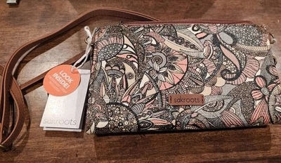 New SAKROOTS Olympic Sienna Spirit Desert Crossbody Purse Phone Wallet #109102 - Image 1 of 4