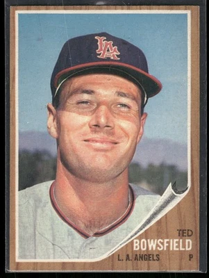 1962 Topps #369 Ted Bowsfield - Image 1 of 2