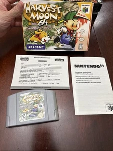 Harvest Moon 64 (Nintendo 64 | N64) Cart in Box OHNE ANLEITUNG - Bild 1 von 10