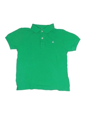 Polo de manga corta verde United Colors Of Benetton para niños 7 Foto 1 de 2
