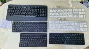 6x Klawiatury Dell + Logitech + Apple Extended USB Przewodowa klawiatura numeryczna A1243 - Zdjęcie 1 z 10