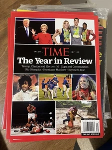TIME THE YEAR IN REVIEW MAGAZINE 2017  Trump’s First Year brand new - Picture 1 of 1