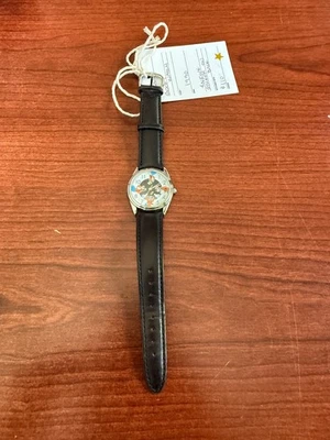 Reloj Goofy Disney Vintage - Pegatina Original Años 90 en la Parte Trasera Foto 1 de 4