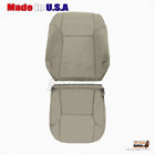 For 2006 2007 2008 2009 Toyota 4Runner Driver Bottom & Top Leather Cover Taupe