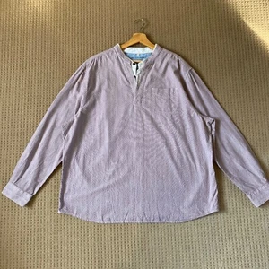 ROCHA JOHN ROCHA Grandad Shirt Two In One Look Workwear Chore Size XXL 2XL - Picture 1 of 8