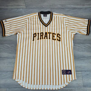Pittsburgh Pirates Majestic Cooperstown Collection MLB Baseball Jersey USA - Picture 1 of 9