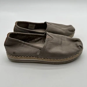 Skechers BOBS Shoes Womens 8 Gray Day Casual Slip-On Loafer Flats Taupe- Used… - Picture 1 of 16