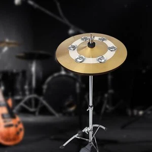 Cymbals Ching Jingle for Stacks Hihats Cymbal Ching Rings Drum Set Tambourine - Picture 1 of 10