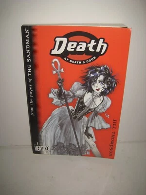 DEATH VOL 1 AT DEATH'S DOOR BY THOMPSON ~ VERTIGO SANDMAN TPB *2003* - Image 1 of 2