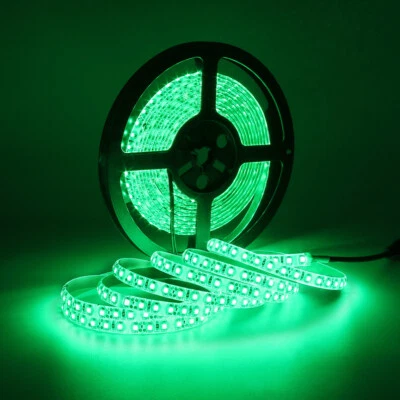 16.4ft Green LED Strip Rope Tape Light for Xmas Tree 600 LED Waterproof Dimmable - Image 1 of 4