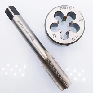 US Stock HSS M14 x 1.5mm Tap & M14 x 1.5mm Die Metric Thread Left Hand - Picture 1 of 4