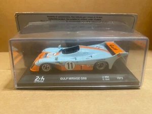 Gulf Mirage GR8 #11 Winner 24h LeMans 1975 1:43 Altaya (CRACK IN THE DOME) - Picture 1 of 4