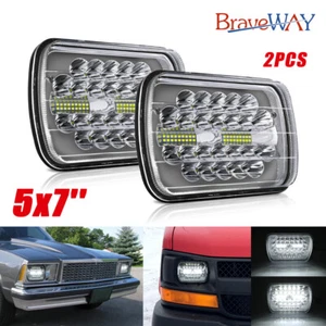 5x7" 7x6" LED Headlight Hi/Lo Beam for Chevy Malibu 78-81 Express 1500 2500 3500 - Picture 1 of 11