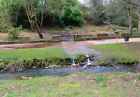 Photo 6x4 Overflowing pond Leven For some reason the duck pond in Letham  c2020