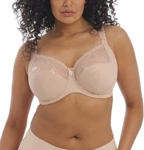 Elomi Women's Morgan EL4111 Banded Comfort & Support Bra 32M US Sahara Beige NWT - Picture 1 of 4