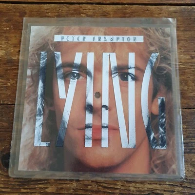 Peter Frampton "Lying" 7" 33rpm, Square Picture Disc, EX/VVG - Image 1 of 3
