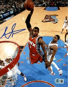 Amar'e Stoudemire Signed Phoenix Suns 8x10 Photo Beckett Witness BAS COA - Picture 1 of 1