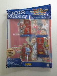 1x PANINI ADRENALYN WORLD CUP 2018 RUSSIA STARTER PACK LUIS SUAREZ LIMITED CARD