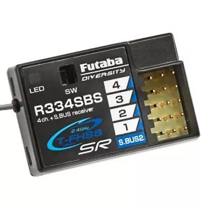 Futaba R334SBS S.Bus2 T-FHSS SR HV Receiver - FUT01102246-3 - Picture 1 of 1