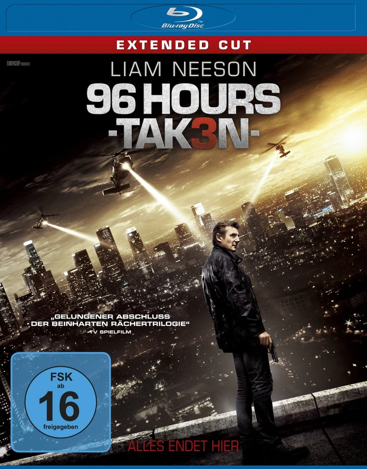 96 Hours - Taken 3 - Extended Cut (Blu-ray) - Image 1 of 4