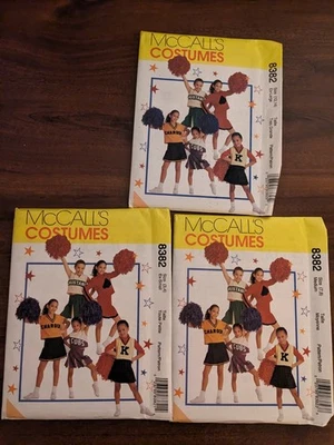 De Colección McCalls 8382 Animadora Animadora Disfraces Animadora Top Falda Talla 3-14 UC FF Foto 1 de 3