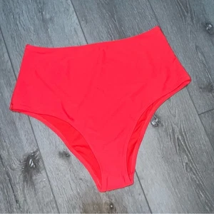 Aerie High Rise Cheeky M Vibrant High-Waisted Bikini Bottom NWOT - Picture 1 of 6