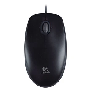 Logitech B100 Optical Mouse USB Black 800dpi sensitivity ensures accurant c - Picture 1 of 1