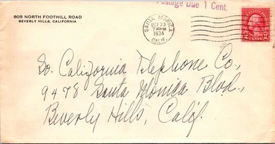 Goldpath: US COVER 1934 SANTA MONICA, CA.DUE1 CV882_P11 Foto 1 de 2
