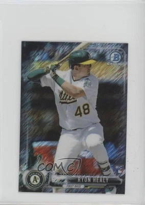 2017 Bowman Chrome Minis Factory Set Black Shimmer Refractor /100 Ryon Healy RC - Image 1 of 2