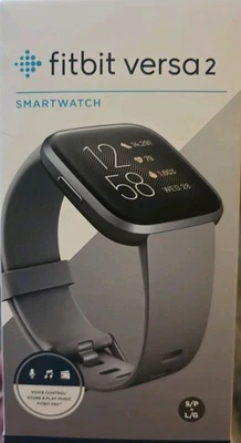 Rastreador de actividad Fitbit Versa 2 - gris piedra/niebla Foto 1 de 4
