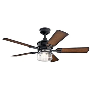 Kichler 310239 Lyndon 52" Indoor / Outdoor Ceiling Fan - Black - Picture 1 of 1