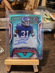 2024 Topps Resurgence Tyler Nubin Rookie Signature RC Aqua Surge Auto /249 - Picture 1 of 2