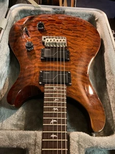 PRS 30th Anniversary SE Custom 24 Electric Guitar Chestnut w/upgraded pickups - Picture 1 of 13