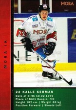 2005-06 Swedish Elitset Teammates #10 Anders Nilsson, Kalle Kerman
