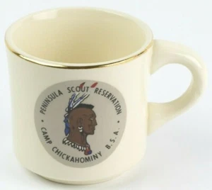 Boy Scouts Of America Peninsula Scout Reservation Camp Chickahominy B.S.A. Cup - Picture 1 of 12