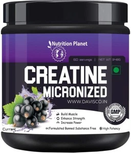 Nutrition Planet Micronized Creatine Monohydrate Powder 348Gm Choose Flavour - Picture 1 of 7