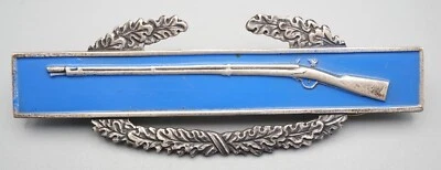 Вторая мировая война Стерлинговая армия CIB Боевой Пехотный Значок ОТЛИЧНАЯ ФОРМА - Изображение 1 из 2