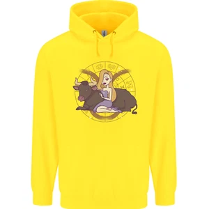 Taurus Star Sign Zodiac Astrological Childrens Kids Hoodie - Picture 1 of 68