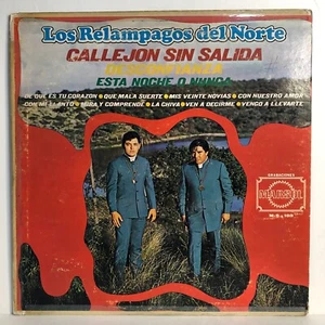 Relampagos Del Norte Callejon Sin Salida 1968 Norteño Ranchera TexMex Record NM- - Picture 1 of 6