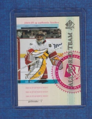 2004-05 SP Authentic Hockey All World Team # 116 Roberto Luongo - Image 1 of 2