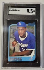 1997 Bowman Adrian Beltre Rookie Card SGC Grade 9.5 (RARE CARD, MUST BUY!)