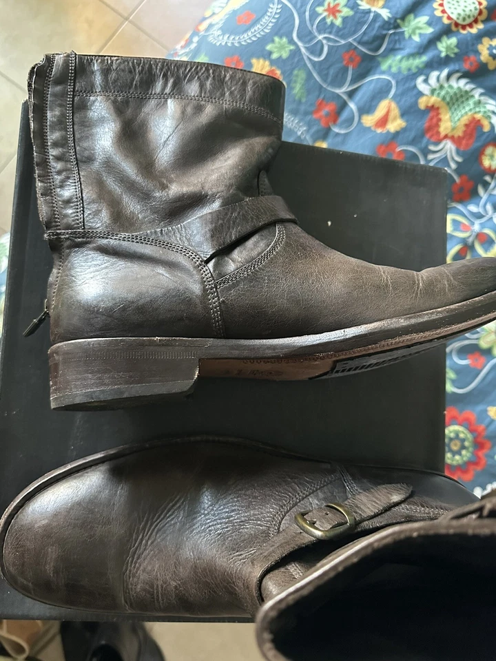 Belstaff Stivali Marrone Taglia 43 Foto 1 de 4